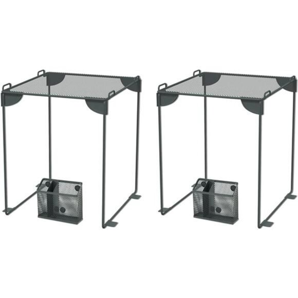 Locker organizer kit with shelf magnetic basket pen holder school office storage - Picture 4 of 7